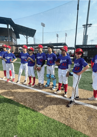 Team wearing custom 100 Percent Custom uniforms