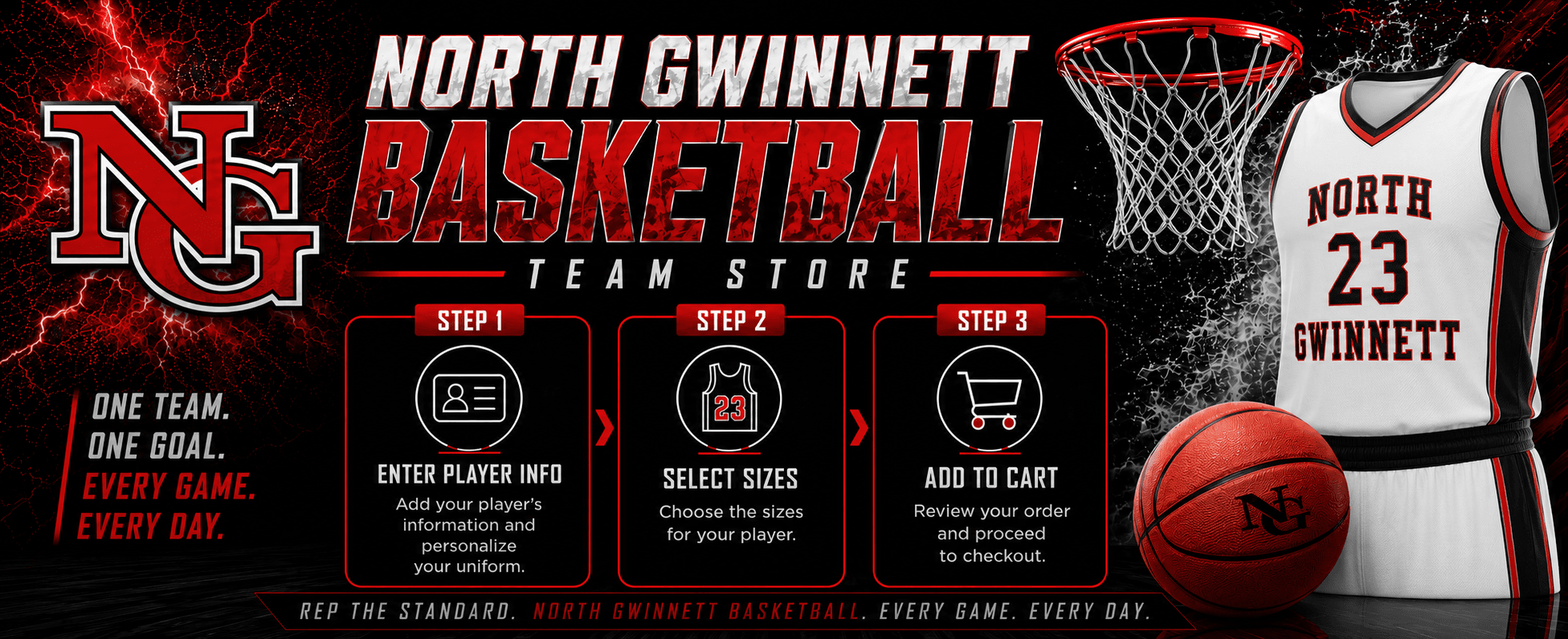 North Gwinnett Basketball Team Store