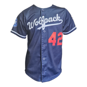 FULL BUTTON MESH JERSEY