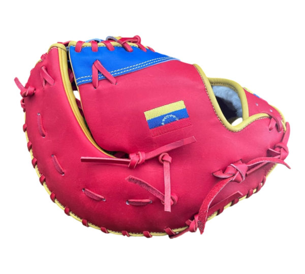 CUSTOM STEERHIDE 1ST BASE AND CATCHER MITT - Image 5