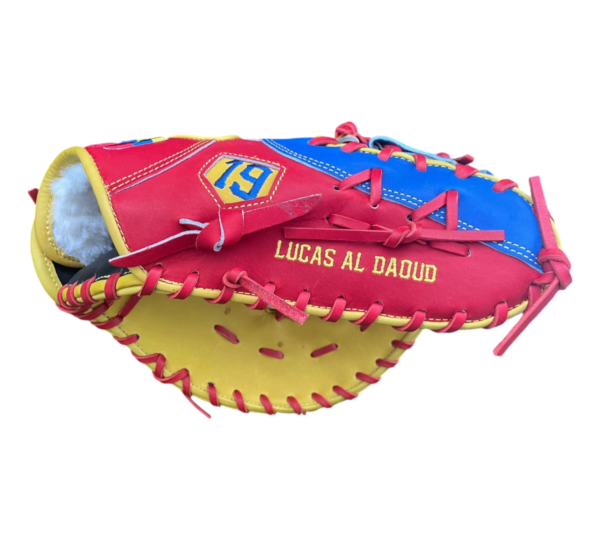 CUSTOM STEERHIDE 1ST BASE AND CATCHER MITT - Image 4