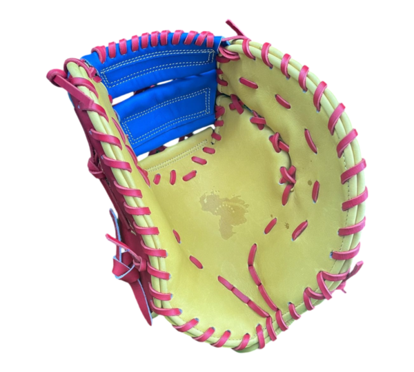CUSTOM STEERHIDE 1ST BASE AND CATCHER MITT - Image 2