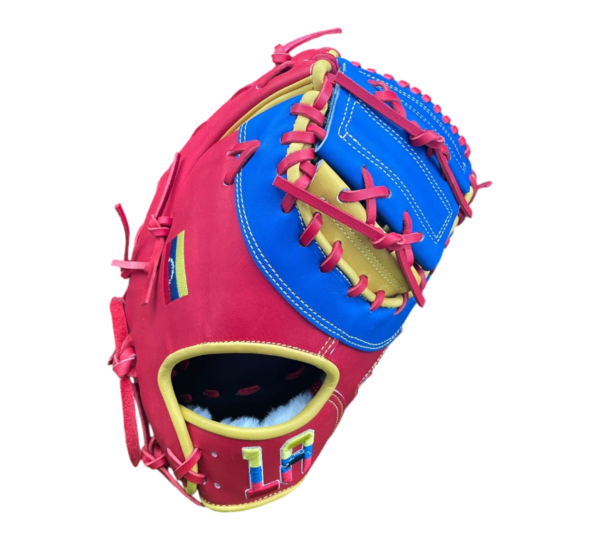 CUSTOM STEERHIDE 1ST BASE AND CATCHER MITT - Image 3