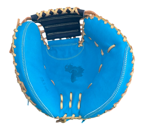CUSTOM STEERHIDE 1ST BASE AND CATCHER MITT - Image 9