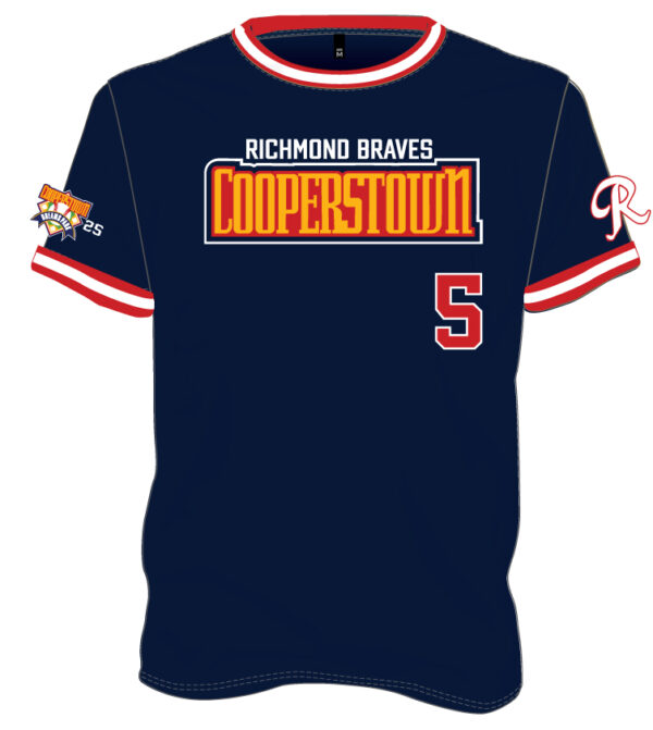 2025 Richmond Braves Cooperstown Shirts
