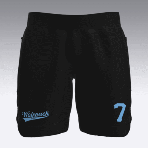 Wolfpack Core Training Shorts – Blackout Edition