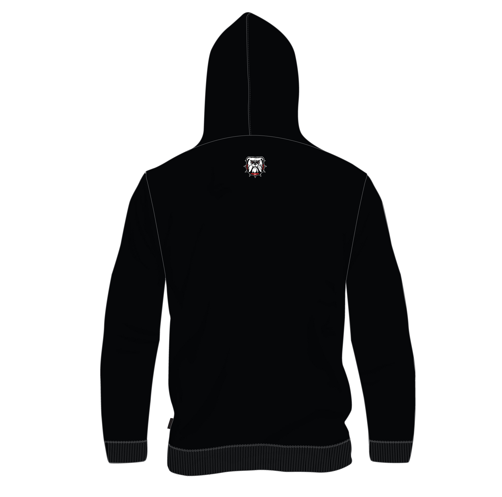 North Gwinnett “NORTH” Cotton Sweatshirt – Black - Image 4